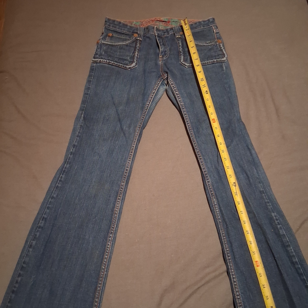 Women’s Blue Denim Jeans - Casual Flare